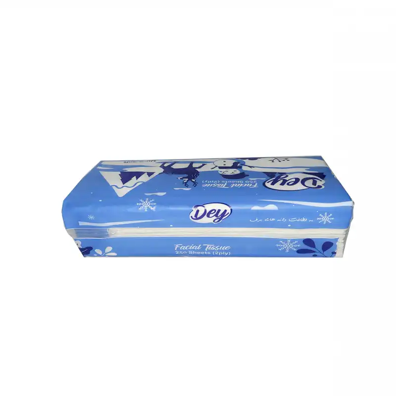 دستمال کاغذی 250 برگ دی مدل سافت بسته 6 عددی