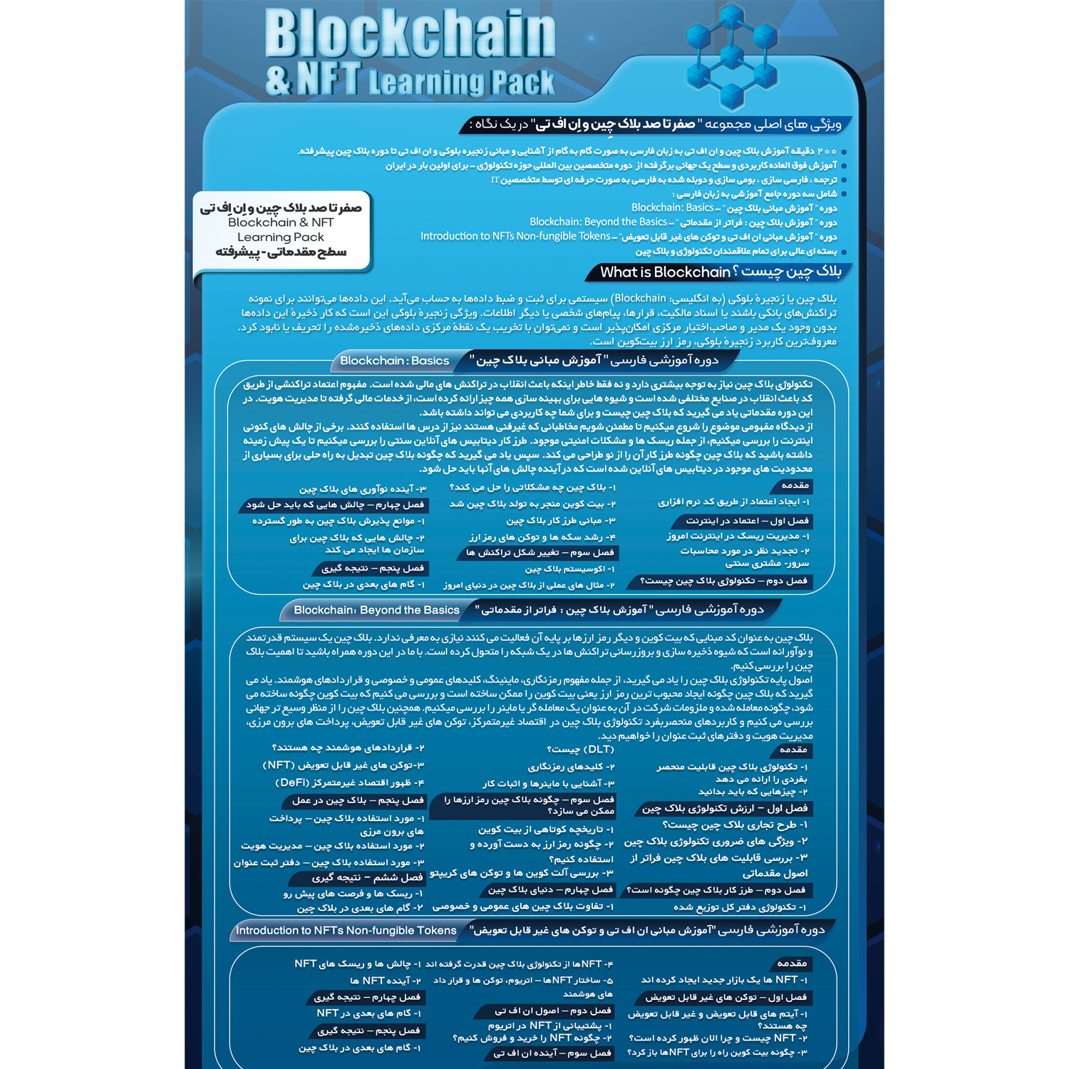 نرم افزار آموزش صفر تا صد بلاک چین و ان اف تی نشر صفر تا صد