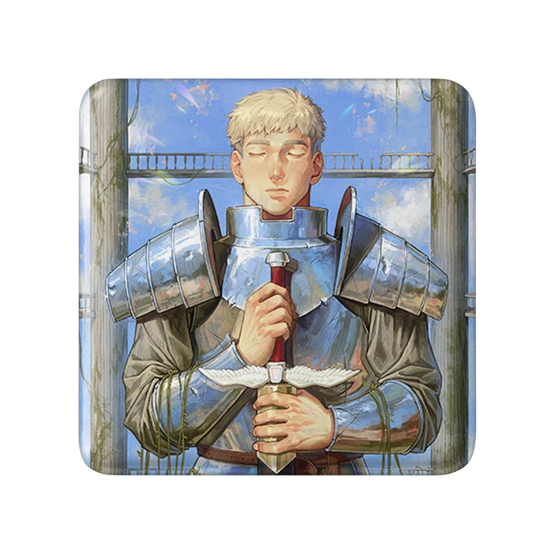 پیکسل خندالو طرح لایوس انیمه خوشمزه در سیاه چال مدل مربعی کد 35925