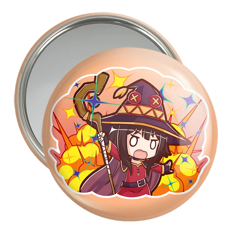 آینه جیبی خندالو مدل مگومین انیمه کونوسوبا Konosuba کد 27164