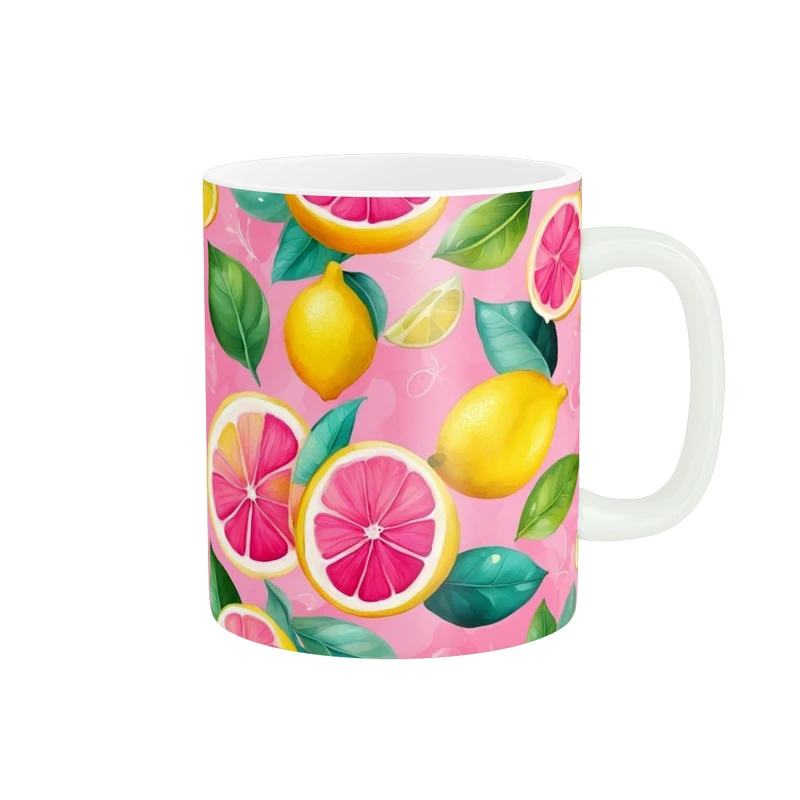 ماگ پاد آفرین طرح میوه کد 1125