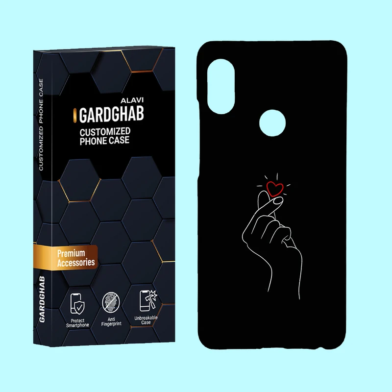 کاور گارد قاب علوی مدل عاشقانه مناسب برای گوشی موبایل شیائومی Redmi Note 5 / Redmi Note 5 Pro