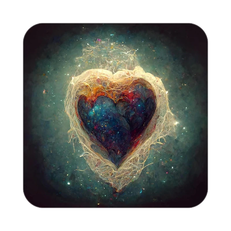 زیر لیوانی کاکتی مدل عاشقانه کد mp12063