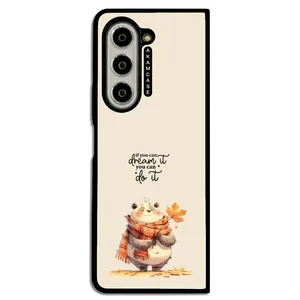AKAM AMC-WSGZFOLD5-ANIMALS QOUTES-10 Cover For Samsung Galaxy Z Fold 5