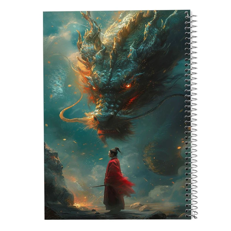 دفتر نقاشی 50 برگ مدوپد مدل اژدها کد DF16648