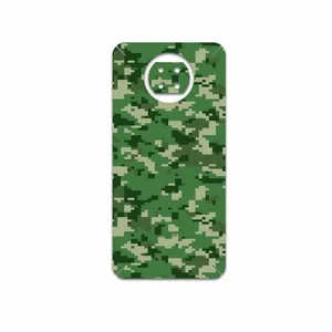 MAHOOT Army-Green-Pixel Cover Sticker for Xiaomi Redmi Note 9T