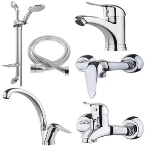 ست شیرالات تک متال مدل اریا مجموعه 6 عددی