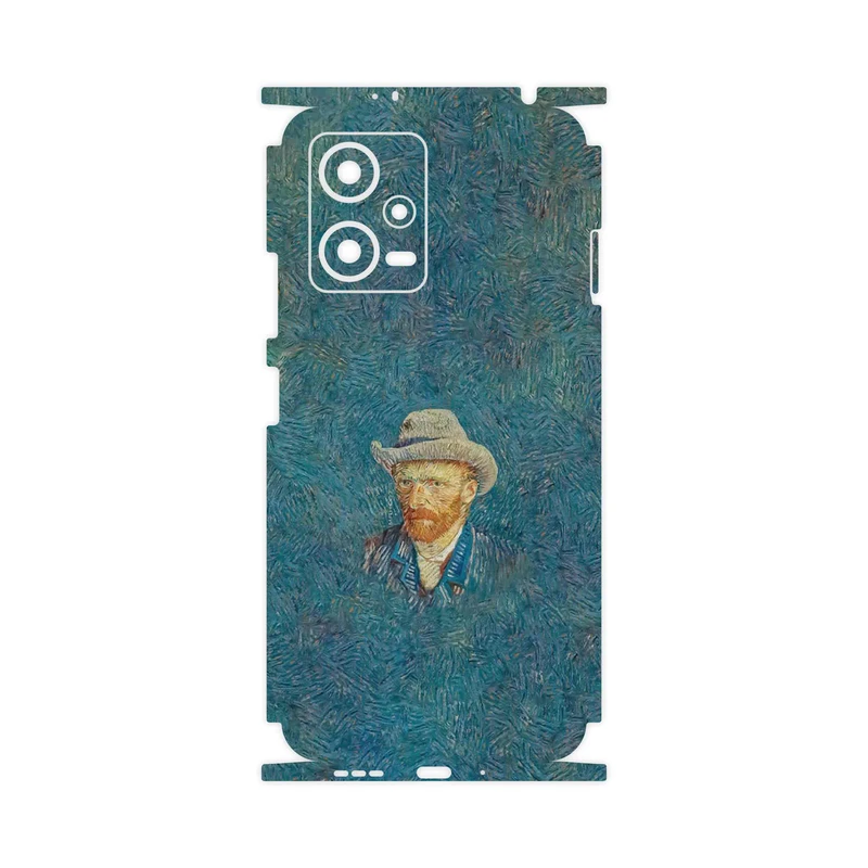برچسب پوششی ماهوت مدل Self portrait with a gray felt hat-FullSkin مناسب برای گوشی موبایل شیائومی Redmi Note 12 5G
