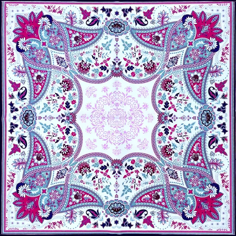 رومیزی مخمل مدل ارغوان