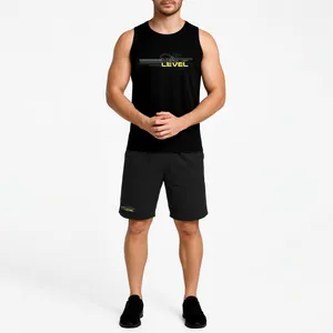 ست تاپ و شلوارک مردانه موها فیتنس مدل NEXT LEVEL 01 SE