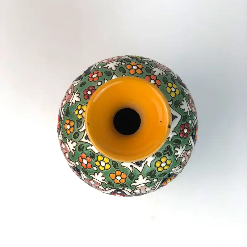 گلدان میناکاری مدل بلونی