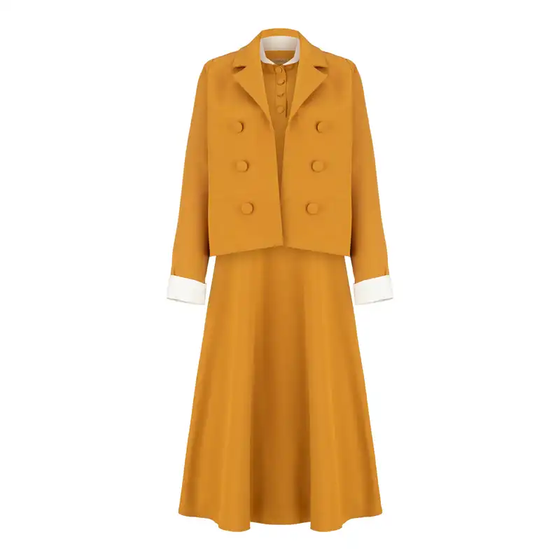 ست کت و سارافون زنانه السانا مدل شیفته کد 179330