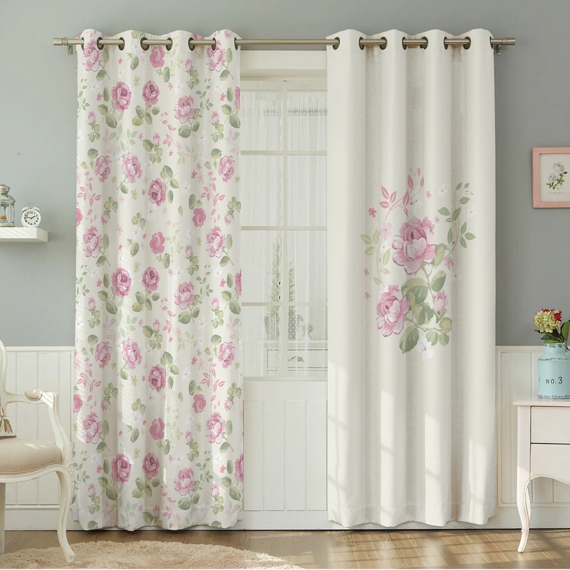 پرده نیروانا طرح  مدل مخمل کد 4479 سایز 140×280 سانتی متر