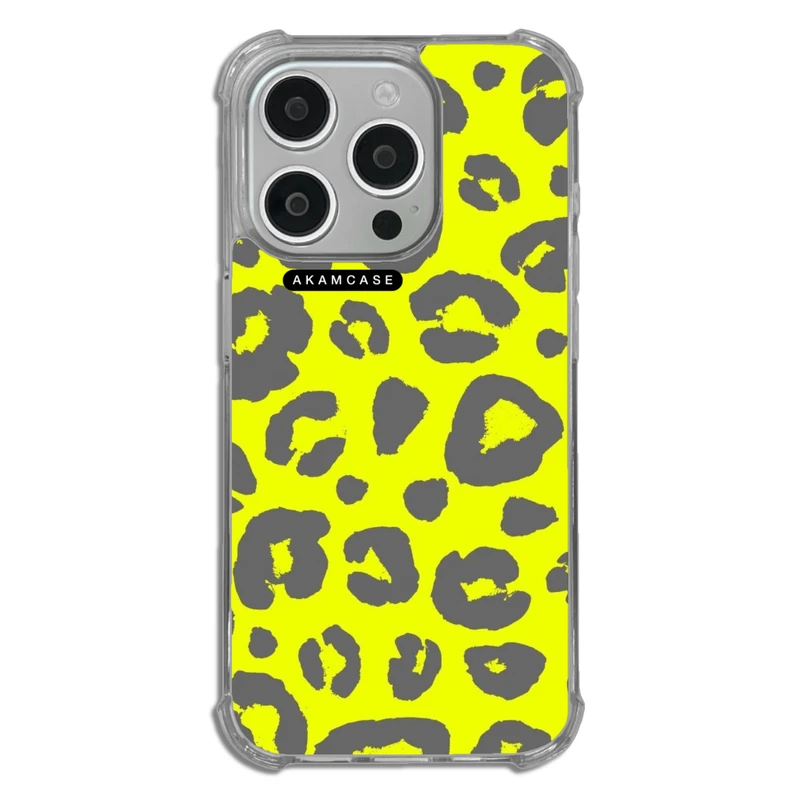 کاور آکام مدل AMCWTA15PRO-PANTHER PATTERN1 مناسب برای گوشی موبایل اپل iPhone 15 Pro