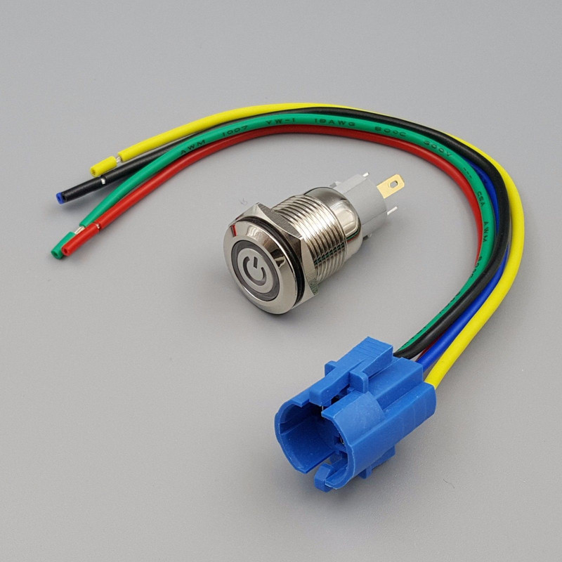 کلید مدل 8V-24V/ RED