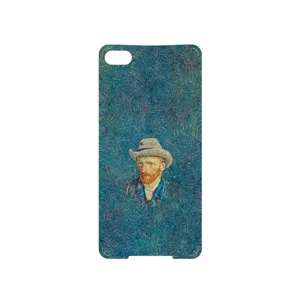 MAHOOT Self portrait with a gray felt hat Cover Sticker for BlackBerry Z30