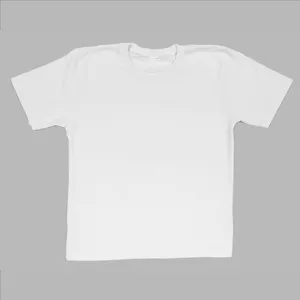 تی شرت آستین کوتاه بچگانه مدل ساده رنگ سفید