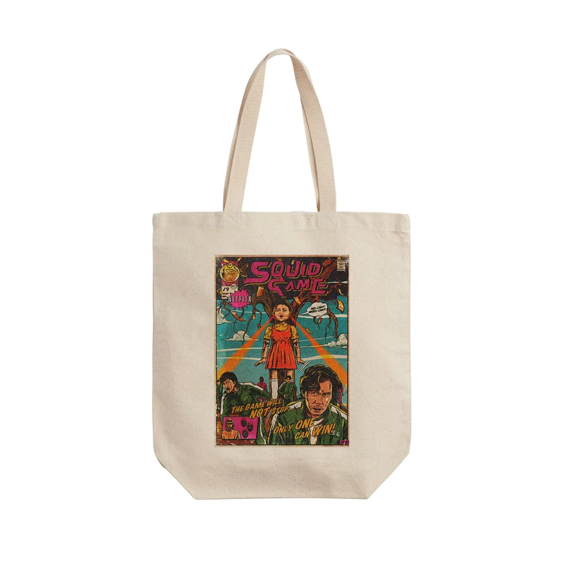 ساک خرید ترمه طراحان ایده مدل سریال اسکویید گیم کد cfp3094 - L