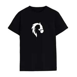 تی شرت لانگ زنانه مدل دختر و اسب کد۱