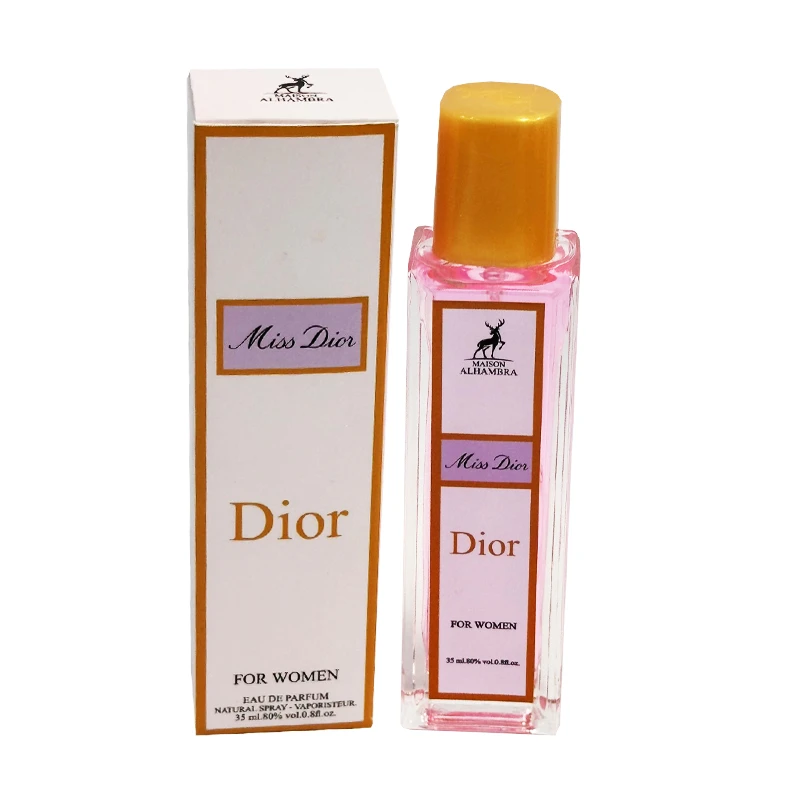 ادوپرفیوم زنانه الحمبرا مدل میس دیور با رایحه تخ حجم 35 میلی‌لیتر