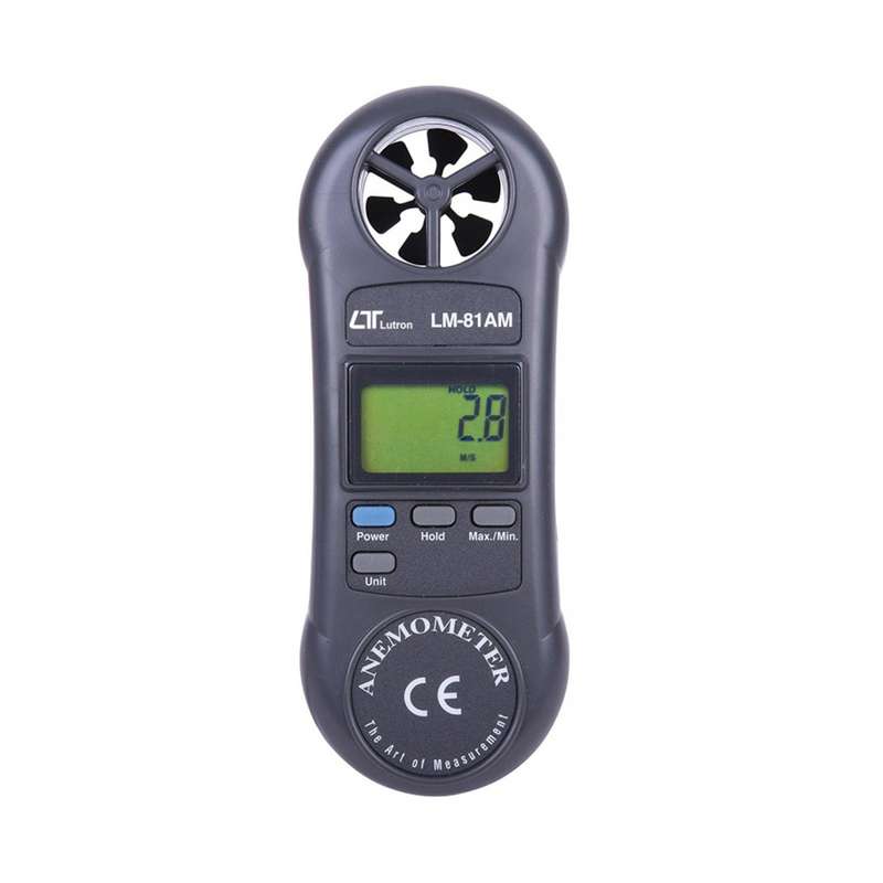 سرعت سنج باد لوترون مدل LM-81AM سرعت سنج باد لوترون مدل LM-81AM