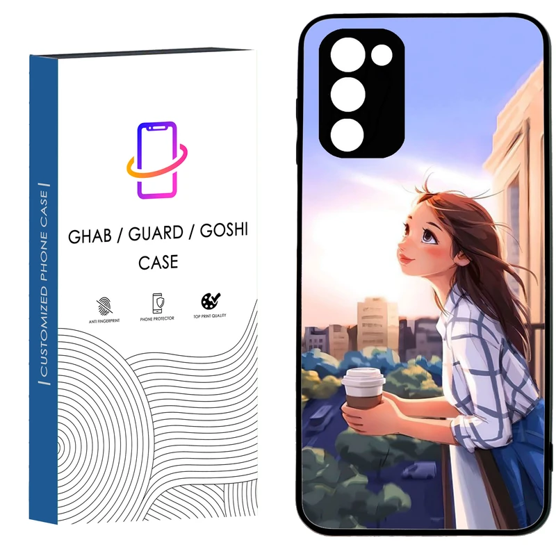 کاور قاب گارد گوشی طرح دخترانه کد 98 - TPU مناسب برای گوشی موبایل سامسونگ Galaxy A02S