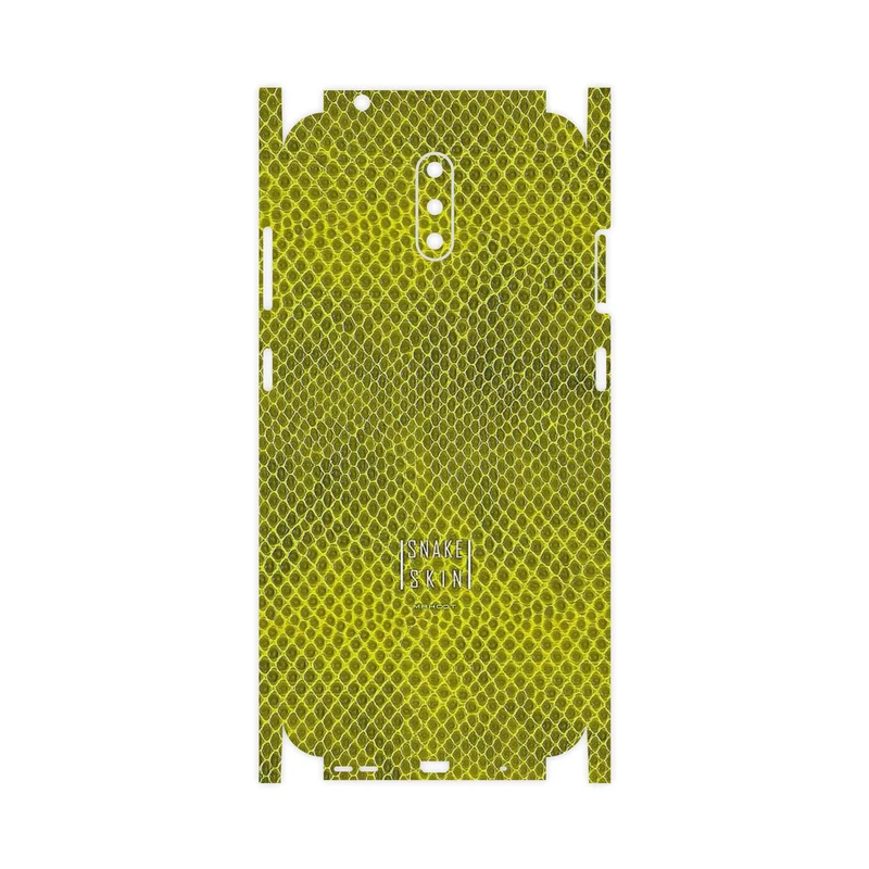 برچسب پوششی ماهوت مدل Yellow Snake Skin-FullSkin مناسب برای گوشی موبایل نوکیا 2.3