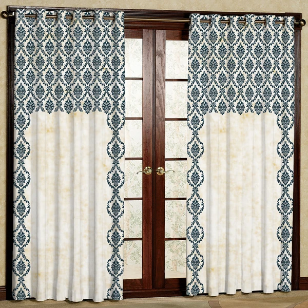 پرده مدل مخمل پانچی کد 7129 سایز 280x140 سانتی متر