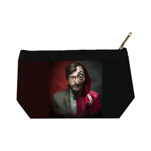 کیف لوازم آرایش زنانه مدل Money Heist کد 2129