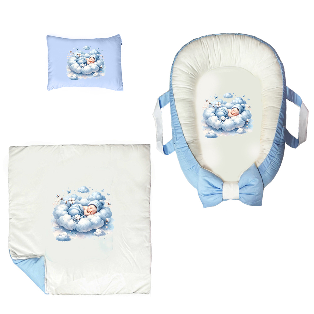 سرویس خواب 3 تکه نوزاد مدل کودک در خواب کد DKBB23-set