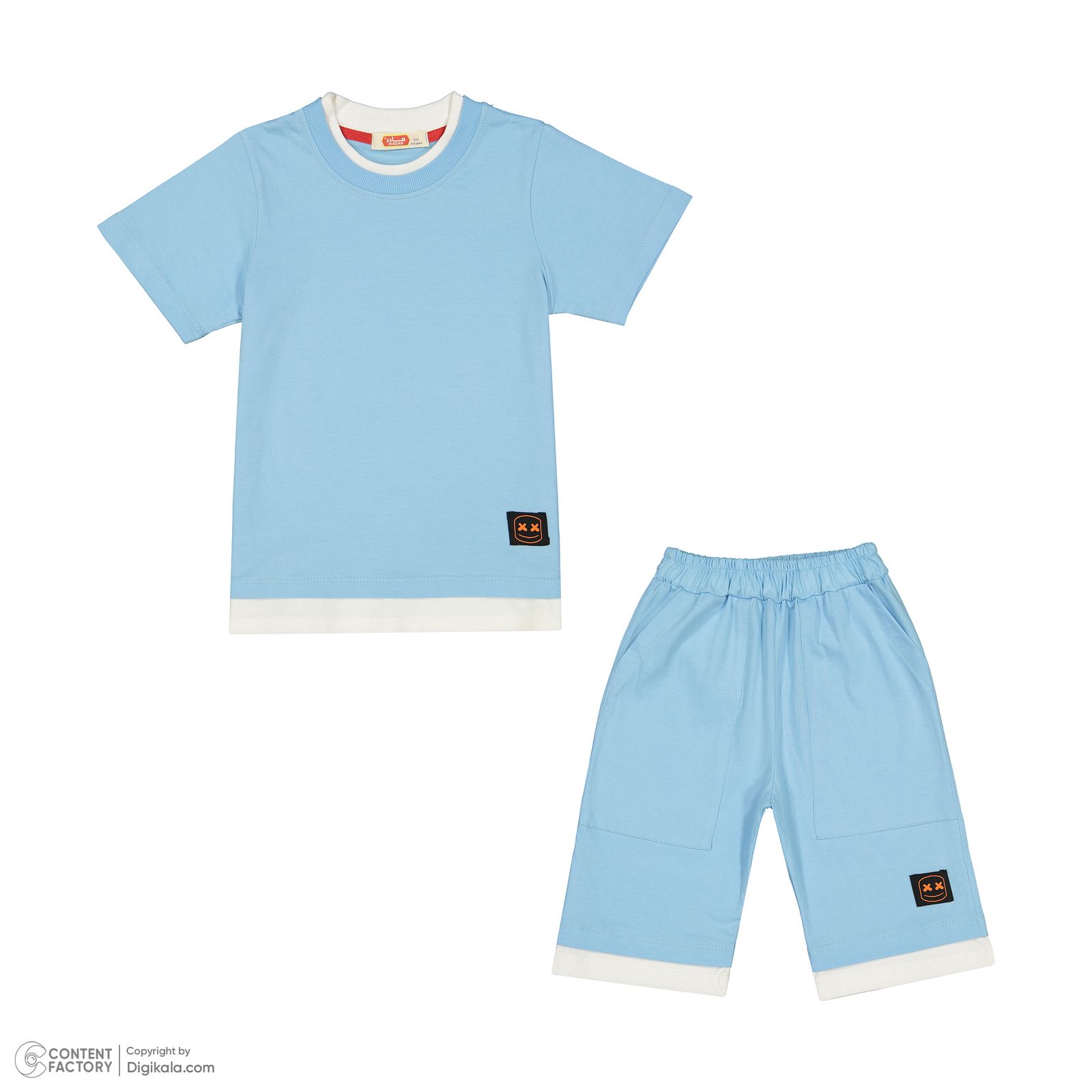 ست تی شرت و شلوارک پسرانه مادر مدل Kalin - - 9