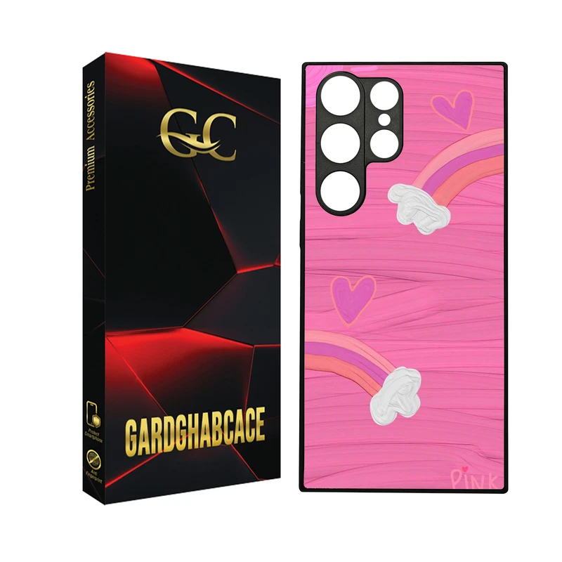کاور گارد قاب کیس مدل دخترانه T مناسب برای گوشی موبایل سامسونگ Galaxy S24 Ultra 