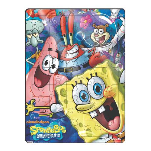 پازل 35 تکه رین استار مدل چوبی باب اسفنجی