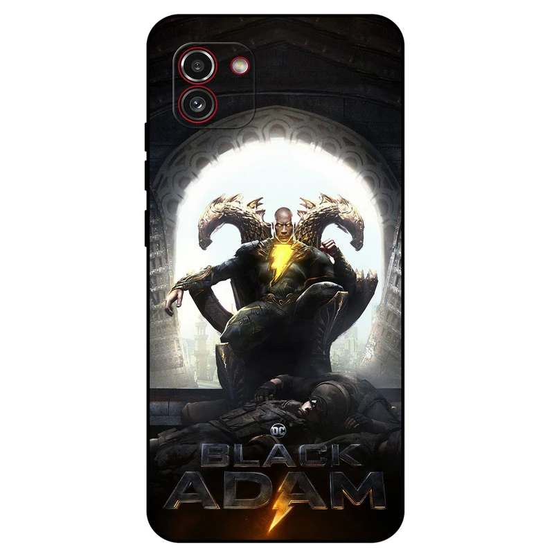 کاور مگافون طرح بلک آدام مدل 5334 مناسب برای گوشی موبایل سامسونگ Galaxy A03       