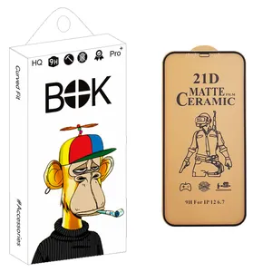 BOK +HD Ceramics Screen Protector For Apple 12 pro max