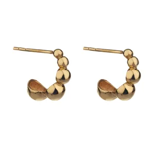 گوشواره طلا 18 عیار زنانه مدیسا مدل E8002