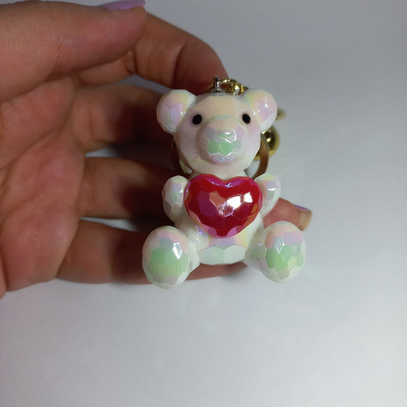 جاکلیدی دخترانه مدل فانتزی طرح خرس قلبی جاکلیدی دخترانه مدل فانتزی طرح خرس قلبی