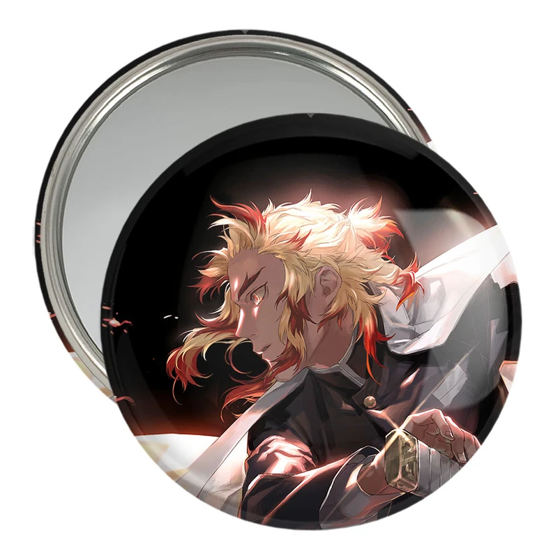 آینه جیبی خندالو مدل رنگوکو کیوجیرو انیمه شیطان کش  کد 11454