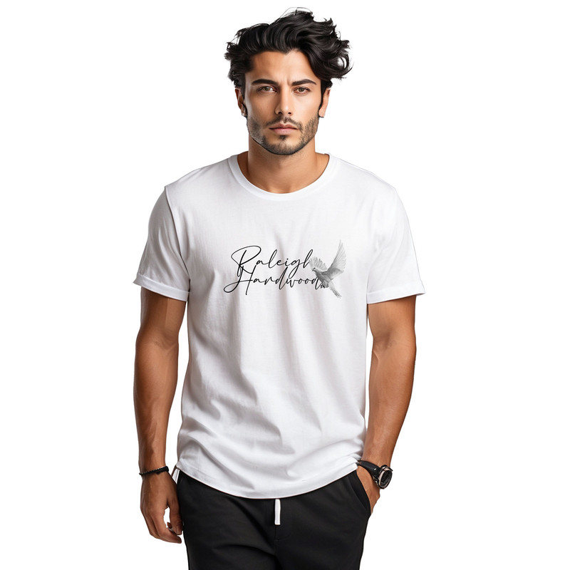 تی شرت آستین کوتاه مردانه مدل 14020909d رنگ سفید