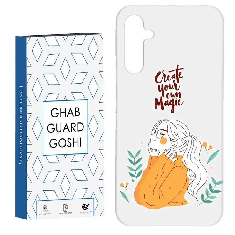 کاور قاب گارد گوشی طرح دخترانه کد Dimo-050 مناسب برای گوشی موبایل سامسونگ Galaxy A14