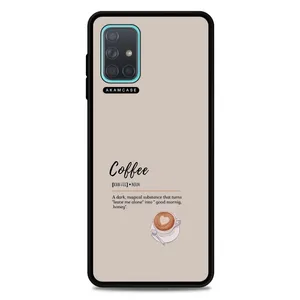 AKAM AMC-WSGA71-COFFEE-16 Cover For Samsung Galaxy A71
