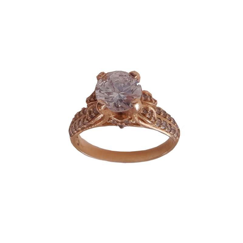 انگشتر زنانه مدل طلاروس سولیتر کد t.s.70443 انگشتر زنانه مدل طلاروس سولیتر کد t.s.70443