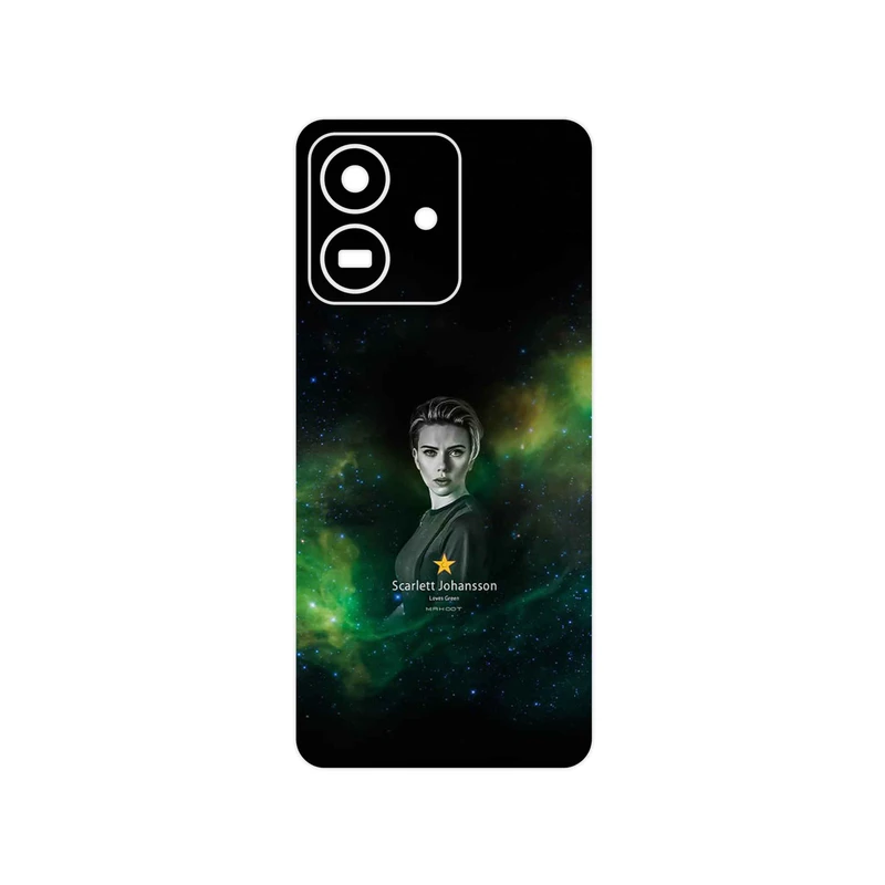 برچسب پوششی ماهوت مدل Scarlett Johansson مناسب برای گوشی موبایل آنر Play 10