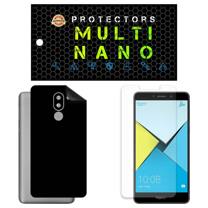 محافظ صفحه نمایش آنتی رفلکس مولتی نانو مدل X-SFM مناسب برای گوشی موبایل هوآوی Honor 6X به همراه برچسب پوششی