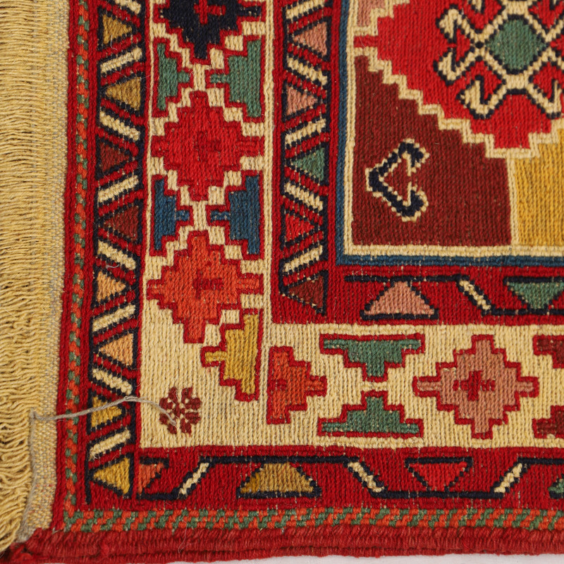 گلیم دستبافت نیم متری مدل ورنی کد 40201195