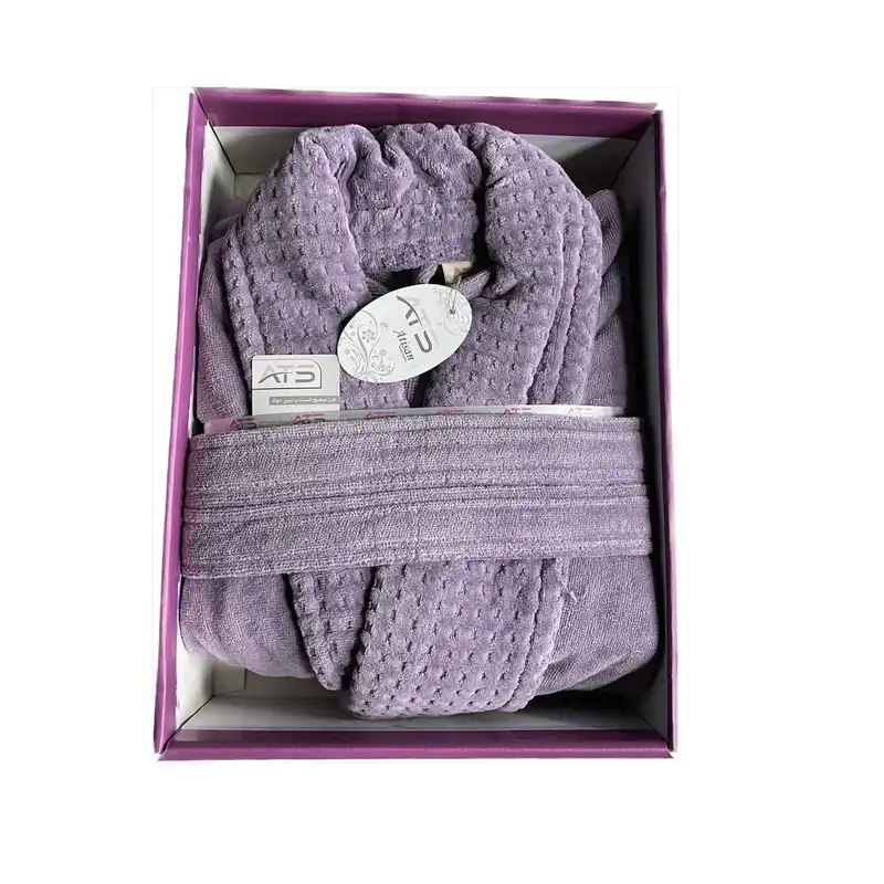 حوله پالتویی اتیسان مدل یقه سوزنی سایز 125