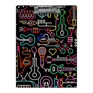 تخته شاسی طرح وسایل موسیقی کد 3712666 سایز A4