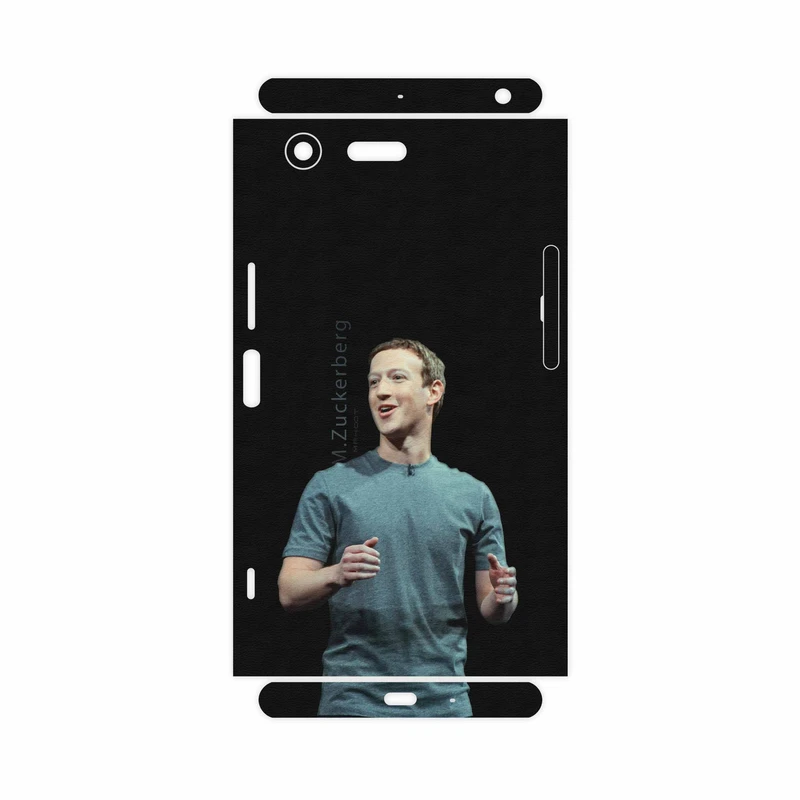 برچسب پوششی ماهوت مدل Mark Zuckerberg-FullSkin مناسب برای گوشی موبایل سونی Xperia XZ Premium