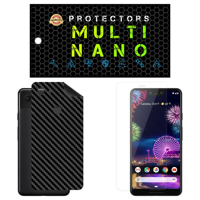 محافظ صفحه نمایش مولتی نانو مدل X-SFC مناسب برای گوشی موبایل گوگل Pixel 3 XL به همراه برچسب پوششی