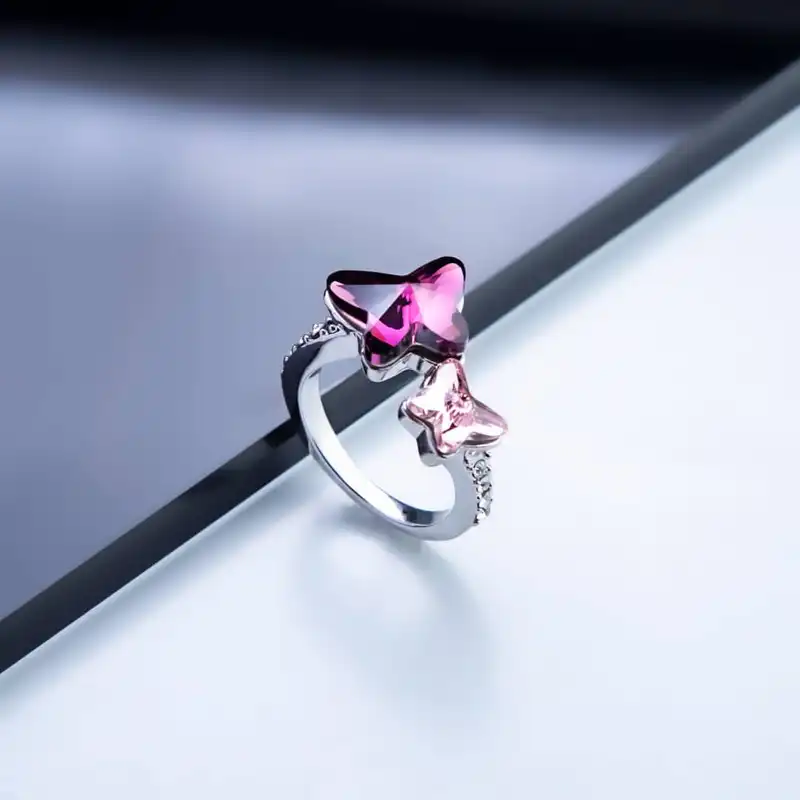 انگشتر زنانه کوبیک مدل QR-13924